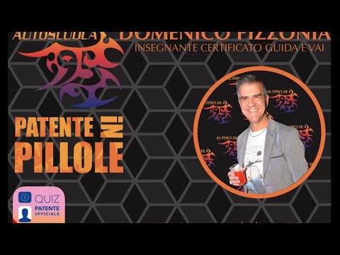 PATENTE: segnali luminosi, vigili e segnaletica orizzontale