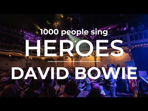 David Bowie · Heroes · Popup Choir