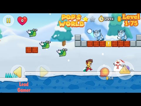 pop's world - running game | Level 1-75 | #gameplay #games #gaming - YouTube