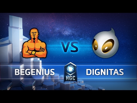 HGC EU - Phase 1 - Game 1 - beGenius vs Team Dignitas