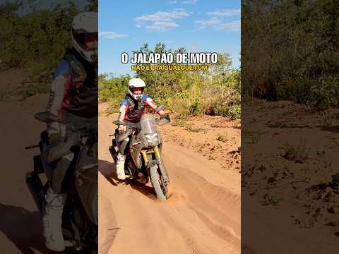 🚨Jalapão de moto não é pra qualquer um! Viajar de Tenere 700 foi sensacional #motos