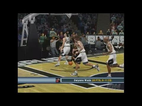 NBA 2K7 Xbox Gameplay - Manu Soars