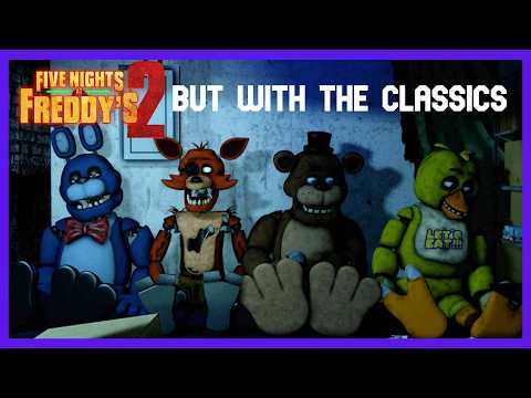 [SFM/FNAF] FNAF 2 Movie Withered Activation Scene but with the Classic Animatronics