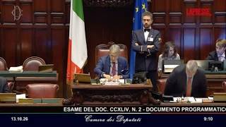 Camera deserta, Giorgetti ironico saluta «i colleghi presenti»
