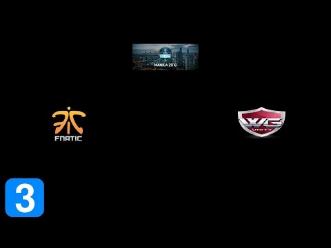 Fnatic vs WarriorsGaming.Unity Game 3- ESL One Manila 2016 Full Highlights Dota 2