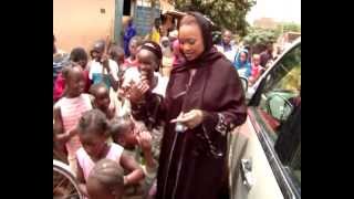 Oumou Sangare et Fabrizio Cassol (les enfants de la rue)