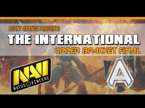 The Dota 2 International 2013 - Alliance vs NaVi Highlights - Upper Bracket Final