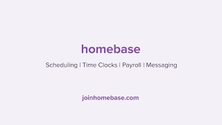 Vidéo de Homebase