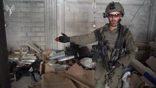 גדוד 101 איתרו מחסן אמצעי לחימה עם עשרות רקטות ארוכות טווח עשרות חלקי רקטות, מטענים ואמל"ח נוספים.