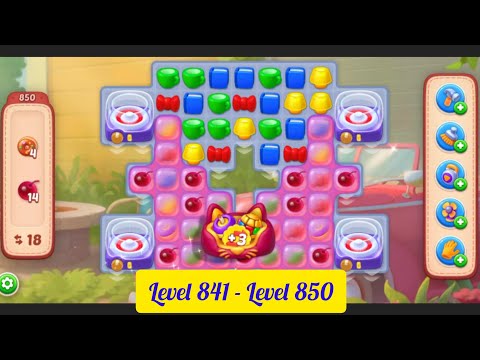 Homescapes : ( Level 841 - Level 850 )
