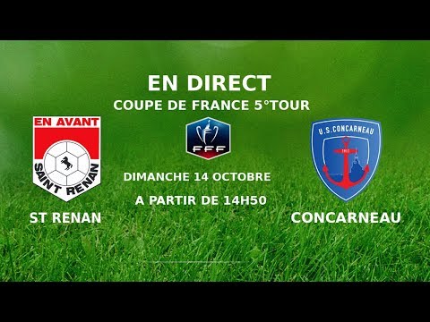 COUPE DE FRANCE 5e tour - EA Saint-Renan / US Concarneau