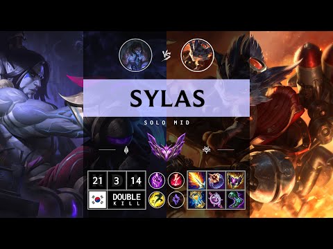 Sylas Mid vs Rumble - KR Master Patch 14.13