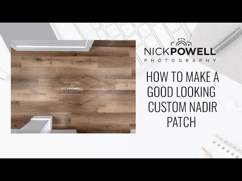 Create a Professional Custom Nadir Image - 360 Virtual Tour - Tutorial