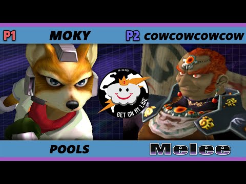 GOML Online 2021 - Moky (Fox) Vs. CowCowCowCow (Ganondorf) SSBM Melee Tournament
