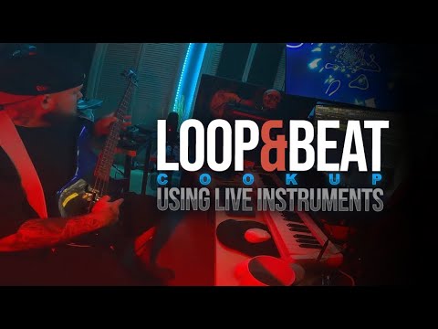 Loop & Beat Cook Up Using Live Instruments! Johnny Juliano (2023)