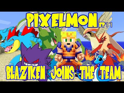 Pixelmon 3.0 w/ Rhymestyle - Combusken evolved to Blaziken! (Pokemon Minecraft EP 11)