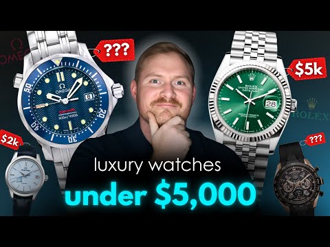 10 Best Luxury Watches Under $5,000 (Rolex, Omega, Breitling, Tag Heuer)