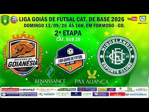 LIGA GOIÁS CAT DE BASE PAX ALIANÇA CLINÍCA RENAISSANCE 2026