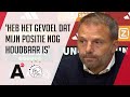 Ajax-trainer Steijn vreest niet voor ontslag na nederlagen