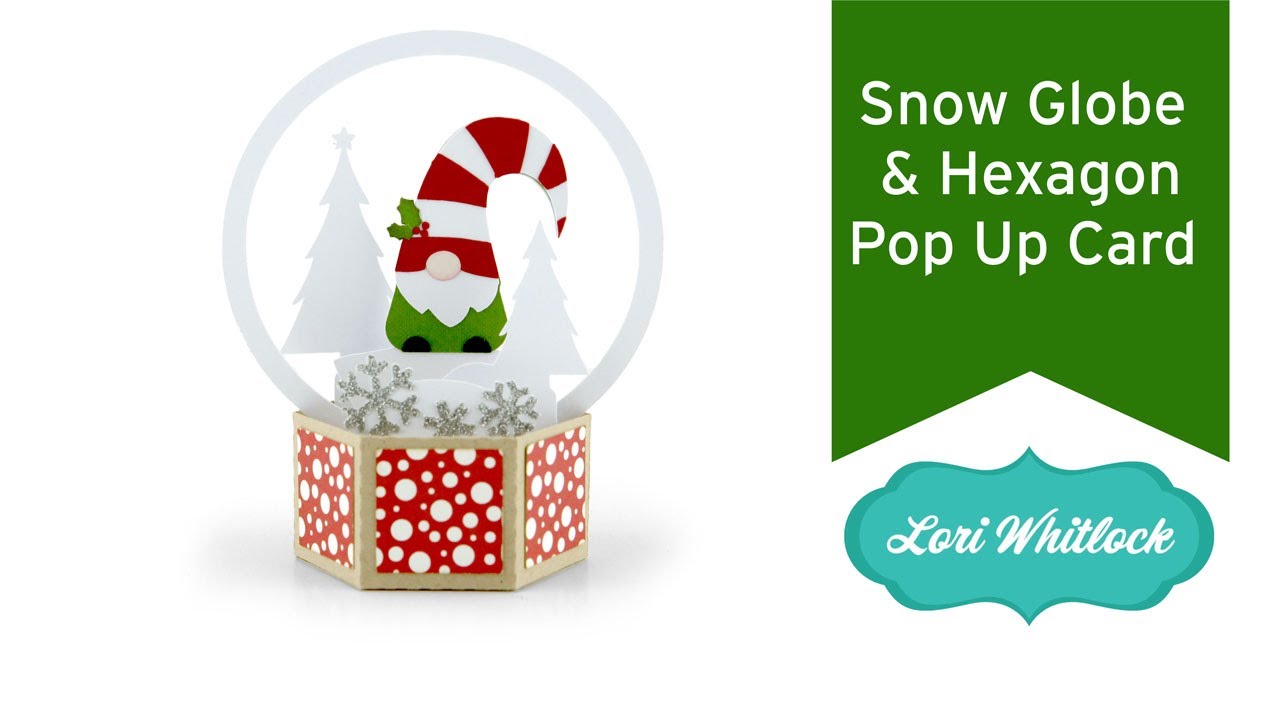 Snow Globe and Hexagon Pop Up Card