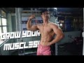 REASONS WHY YOUR MUSCLE IS NOT GROWING | BEST WORKOUT SPLIT!
