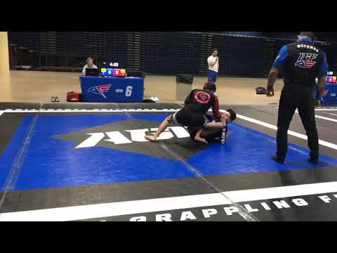 BJJ Triangle Choke | American Grappling Federation | Ethan Major vs Juan Ramirez