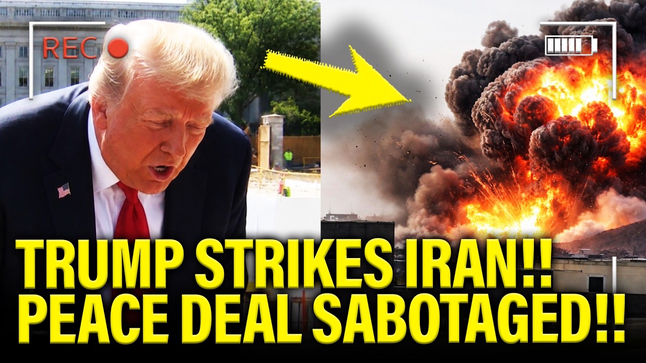 🚨Trump STRIKES Iran as PEACE DEAL SABOTAGED?!!