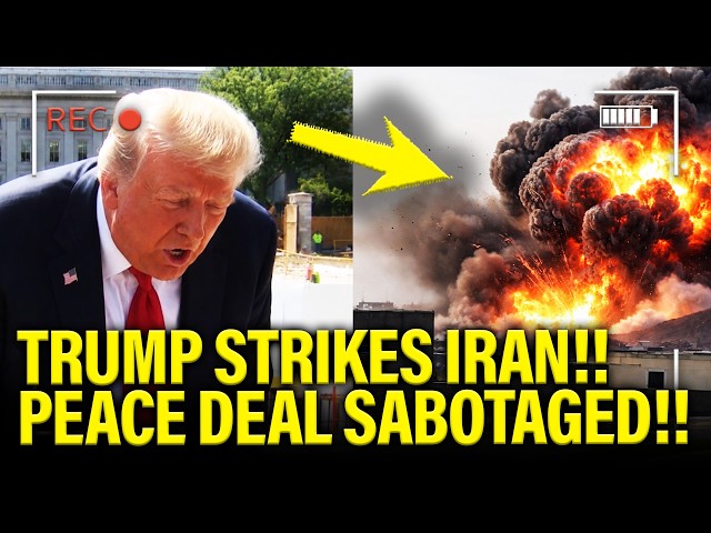 🚨Trump STRIKES Iran as PEACE DEAL SABOTAGED?!!