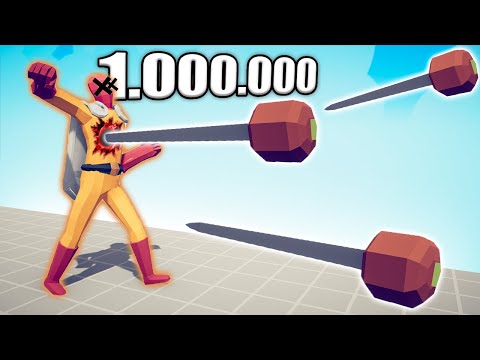 1.000.000 DAMAGE BLOWDART 1 vs 1 TOURNAMENT - TABS | Totally Accurate Battle Simulator 2023