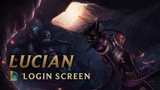Lucian, the Purifier | Login Screen - League of Legends