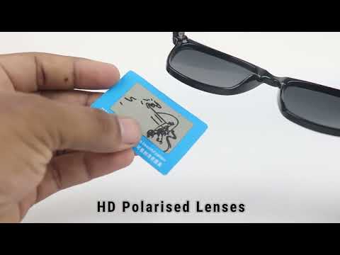 Polarized Lens Checking Demonstration-Chief Black