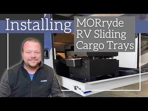 Installing MORryde Sliding Cargo Trays in the RV!