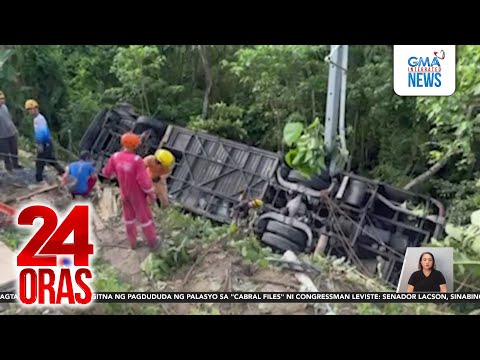 Bus, nahulog sa bangin; 4 patay, 23 sugatan | 24 Oras