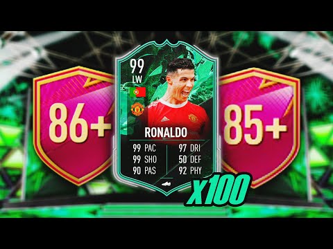 OPENING 100 85+ x10 PACKS!