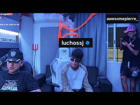 AWESOME PIERRE EN STREAM CON LUCHO SSJ, LIL TROCA, MHTRESUNO & RAMIRO