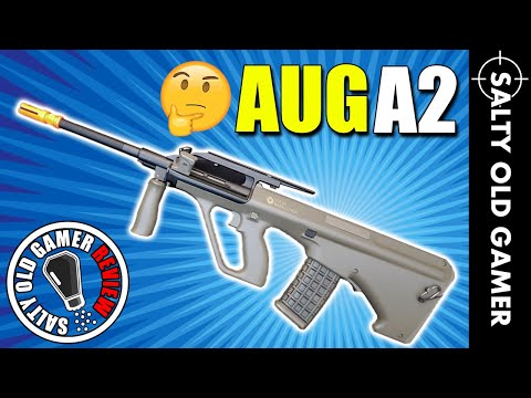 ASG Steyr Aug A2 Airsoft AEG | SaltyOldGamer Airsoft Review