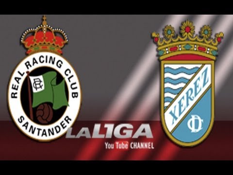 Gol de Rueda (0-1) en el Racing de Santander - Xerez CD - HD