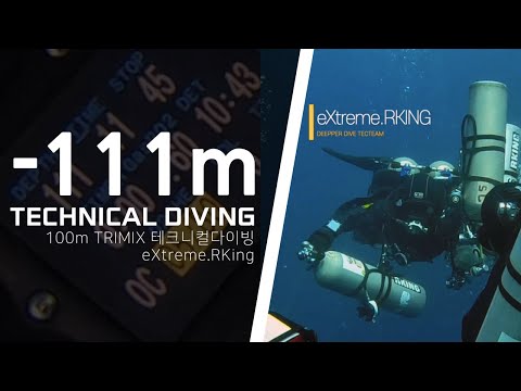 100m / 111m Technical Diving / Trimix  in PH.Bohol island RKing