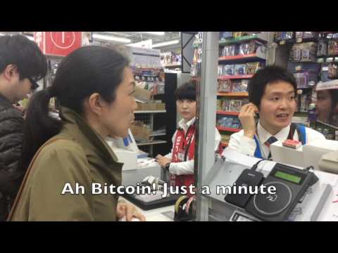 Paying With Bitcoin at Bic Camera in Tokyo