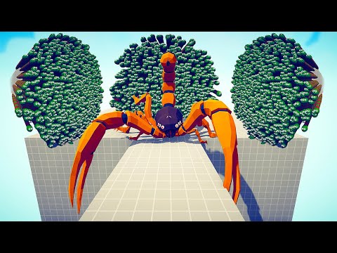 GIANT SCORPION vs EVERY GOD - Totally Accurate Battle Simulator TABS