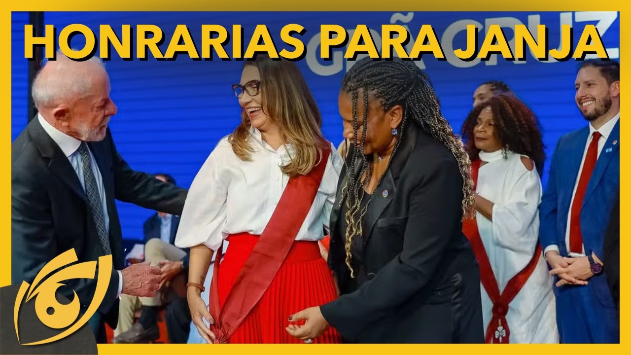 Janja recebe HONRARIAS GLOBAIS mesmo com um histórico vergonhoso