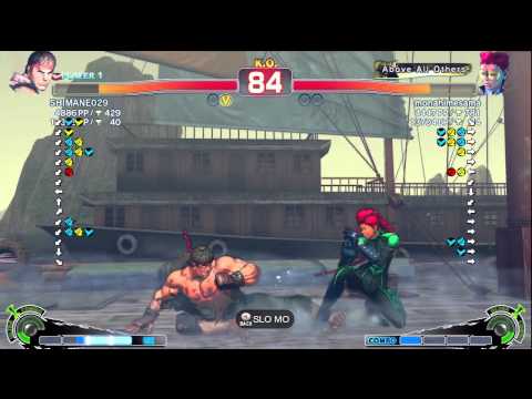 Oniku (Ryu) vs Monahimesama (Viper) - AE 2012 Matches *720p*