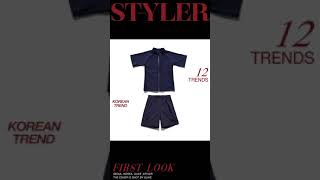 80572男女兼用インナー着きショットパンツとファスナー着き半袖ラッシュガードスクール水着 #beach #水着イベント