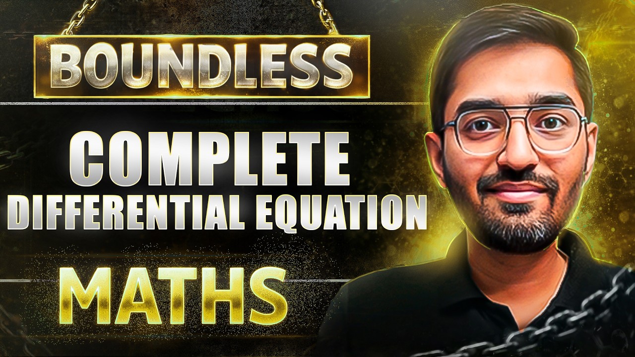 DIFFERENTIAL CALCULUS in One Shot (Theory + JEE 2026 PYQs) by NV sir