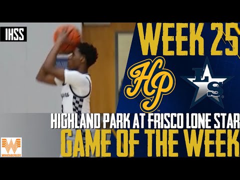 Epic Showdown! Highland Park vs Lone Star Highlights - Boys Basketball Playoffs