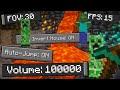Minecraft But The SETTINGS Are MESSED UP