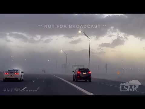 02-09-2023 Odessa, Texas - Dust Storm from Cold Front