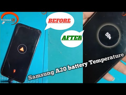 Samsung a20 charging pause|| Battery Temperature too high solution|| #SamsungA20 Not Charging