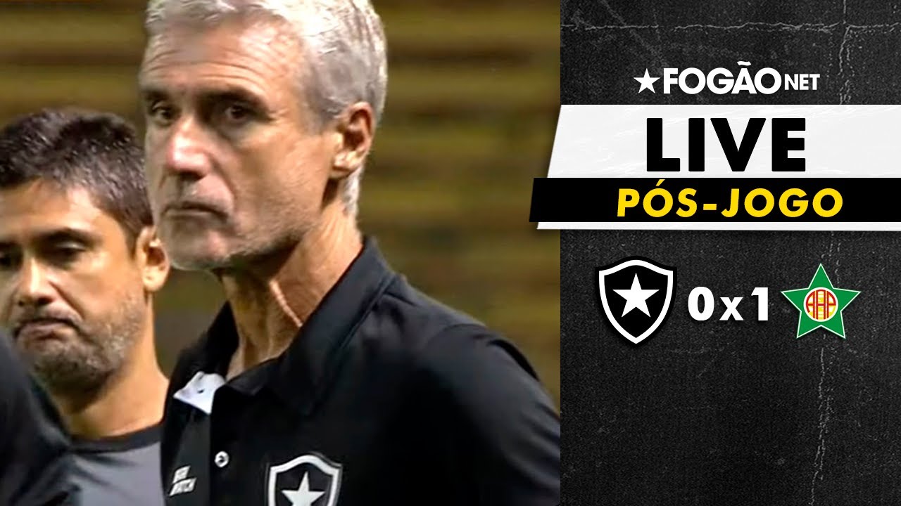 LIVE | Pós-jogo de Botafogo 0 x 1 Portuguesa e a repercussão de mais um vexame alvinegro