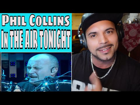 Phil Collins REACTION In The Air Tonight live.  HIp HOp Reactor reacts to Phil Collins